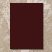 Bourgondische Aquarel Wilde Bloem Bruiloft Kaart