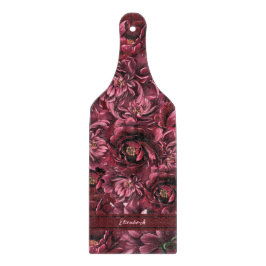 Bourgondische Bloem Elegantie Snijplank