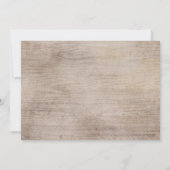 Bourgondische bloem Mason Jar bruiloft Thank You Bedankkaart (Achterkant)