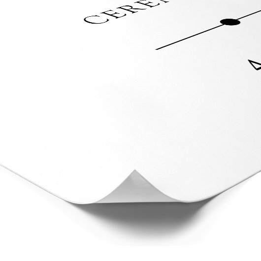 Bourgondische bloemen, roze bloemen, bruiloft tijd poster (Hoek)