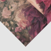 Bourgondische bloemen, Victoriaans gotiek, Moody b Tissuepapier (Detail)