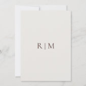 Bourgondische bloemenkrans | Beige traditionele tr Kaart (Achterkant)