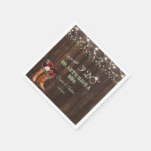 Bourgondische Blush Bloemenkowboylaarzen Na I DO B Servet (Hoek)