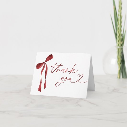 Bourgondische boog Vrijgezellenfeest dank u kaart (Voorkant)