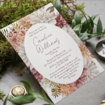 Bourgondische botanische koppels baby shower