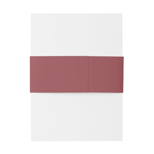 Bourgondische bruiloft uitnodigingen wikkel (Achterkant Voorbeeld)