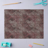 Bourgondische bruine luipaard print tissuepapier (Craft)