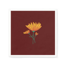 Bourgondische Calendula Napkins