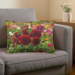 Bourgondische Dahlias Accentkussen Accent Kussen