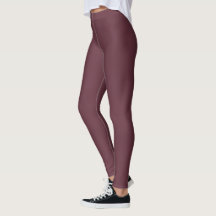 Bourgondische effen kleur minimalistische actiewea
