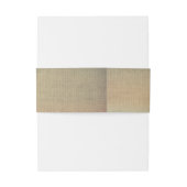 Bourgondische esdoorn verlaat rustieke herfstbruil uitnodigingen wikkel (Achterkant Voorbeeld)