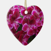 Bourgondische Geranium Keramisch Ornament (Rechts)