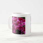 Bourgondische Geranium Koffiemok (Voorkant links)