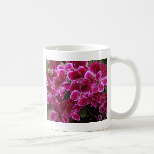 Bourgondische Geranium Koffiemok (Rechts)
