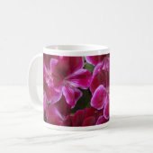 Bourgondische Geranium Koffiemok (Voorkant links)