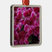 Bourgondische Geranium Metalen Ornament (Rechts)