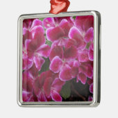 Bourgondische Geranium Metalen Ornament (Links)