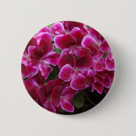 Bourgondische Geranium Ronde Button 5,7 Cm