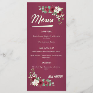 Bourgondische gouden herfst winter tuin trouw dine menu
