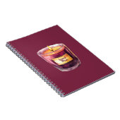Bourgondische gouden kaars notitieboek (Rechterzijde)