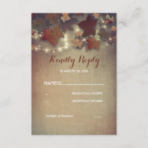 Bourgondische herfst verlaat rustieke bruiloft RSV