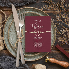 Bourgondische kalligrafie bruiloft zitgrafiek