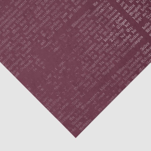 Bourgondische kalligrafie tissuepapier (Detail)