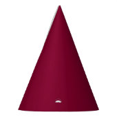 Bourgondische kleur feesthoedjes (Links)