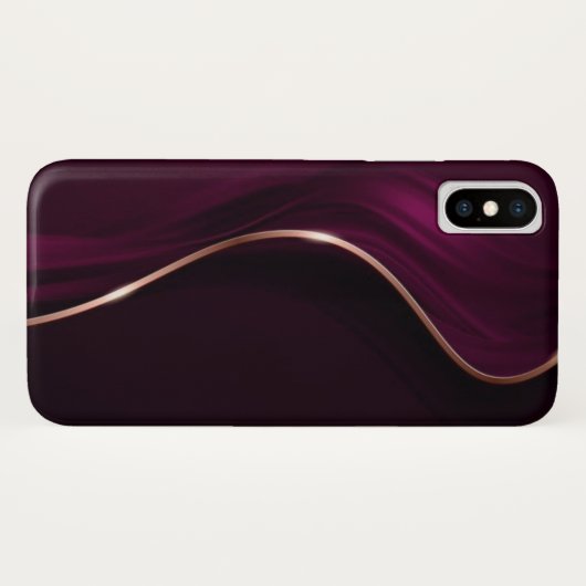 Bourgondische kleur I telefoonhoesje Case-Mate iPhone Case (Achterkant (horizontaal))