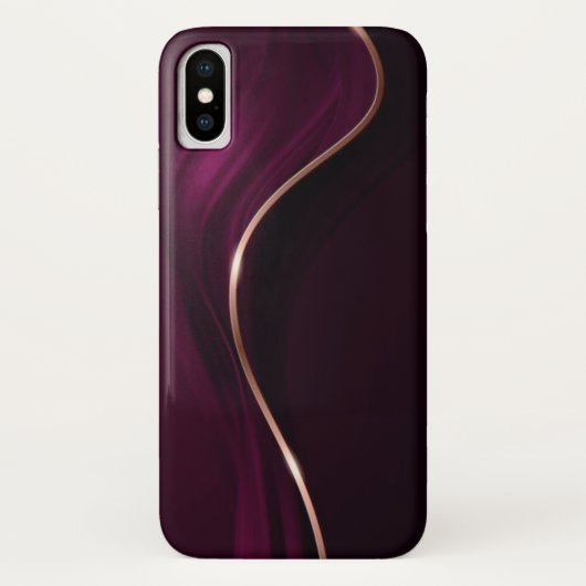 Bourgondische kleur I telefoonhoesje Case-Mate iPhone Case (Achterkant)