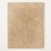 Bourgondische kraai en aangepaste tekst op Antiek Planner (Achterkant)