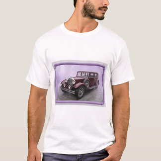 Bourgondische luxe sedan uit de jaren 1930 t-shirt