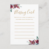 Bourgondische Moeder's Zegen Kaart Gebed Nota Kaar (Voorkant)