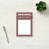 Bourgondische polka stippen post-it® notes (Kantoor)
