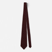 Bourgondische Renaissance Micro Jacquard Stropdas (Voorkant)