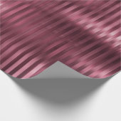 Bourgondische rode glitter cadeaupapier (Hoek)