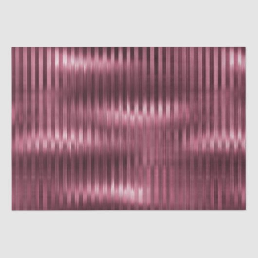 Bourgondische rode glitzy strepen tissuepapier (Voorkant)