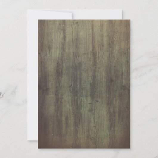 Bourgondische rode pioen Garland rustieke verjaard Kaart (Achterkant)