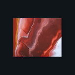 Bourgondische rode roest wervelt vloeibaar marmer canvas afdruk<br><div class="desc">Dit ontwerp is gemaakt van mijn één-van-een-soort vloeibaar acrylschilderij. Het kan worden gepersonaliseerd door op de knop Aanpassen te klikken en een naam, initialen of je favoriete woorden toe te voegen. Neem contact met me op colorflowcreations@gmail.com als je dit ontwerp op een ander product wilt gebruiken. Koop mijn oorspronkelijke abstracte...</div>