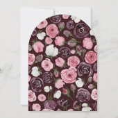 Bourgondische Rozen Kaart (Achterkant)
