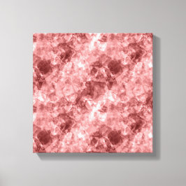 Bourgondische Verfrommelde Textuur Canvas Afdruk