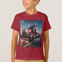 Bourgondische vrachtwagen van Natasha Us T-shirt