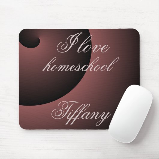 Bourgondische wervelingen muismat (Met muis)