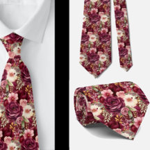 Bourgondische wijn boho waterverf bloemen