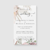 Bourgondische wijn Pampagras Tropisch huwelijk (Voorkant)