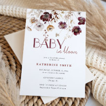 Bourgondische wilde bloemen baby in bloei baby sho