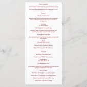 Bourgondische winterbruiloft met Bluebonnet Menu (Achterkant)