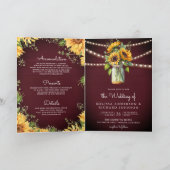 Bourgondische zonnebloemen metsonestaart QR-code b (Binnen)