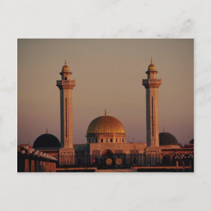 Bourguiba Mausoleum, Monastir, Tunesië Briefkaart
