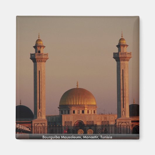 Bourguiba Mausoleum, Monastir, Tunesië Magneet (Voorkant)